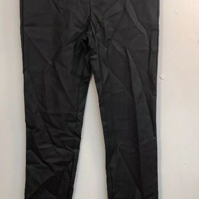 Zara Black Coates High Waist Leggings Pants Size S Waist 26” #61